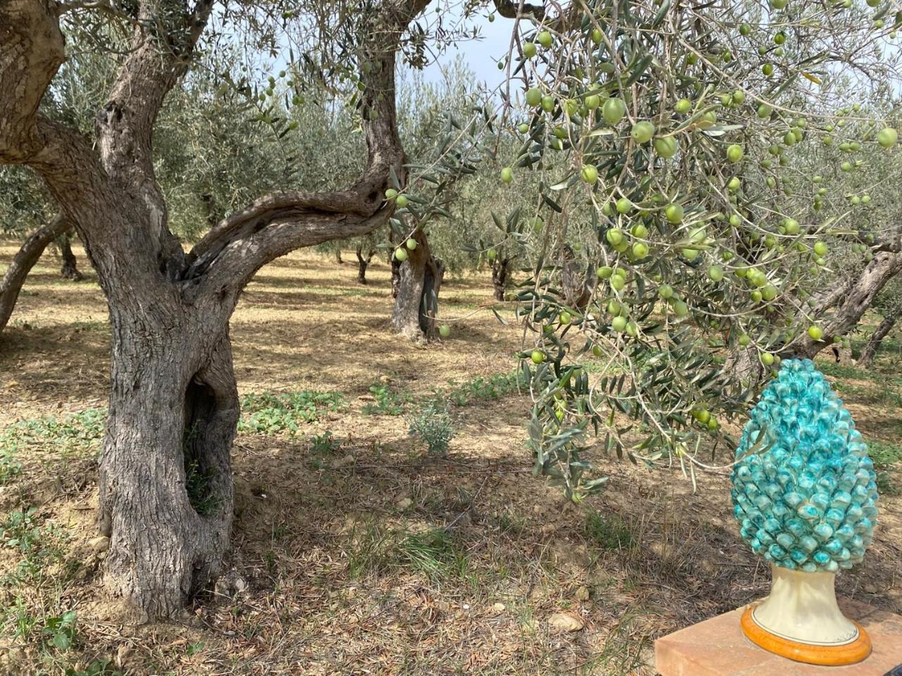 Вилла Tenuta Bartoli Maison De Charme Mazzarino Экстерьер фото